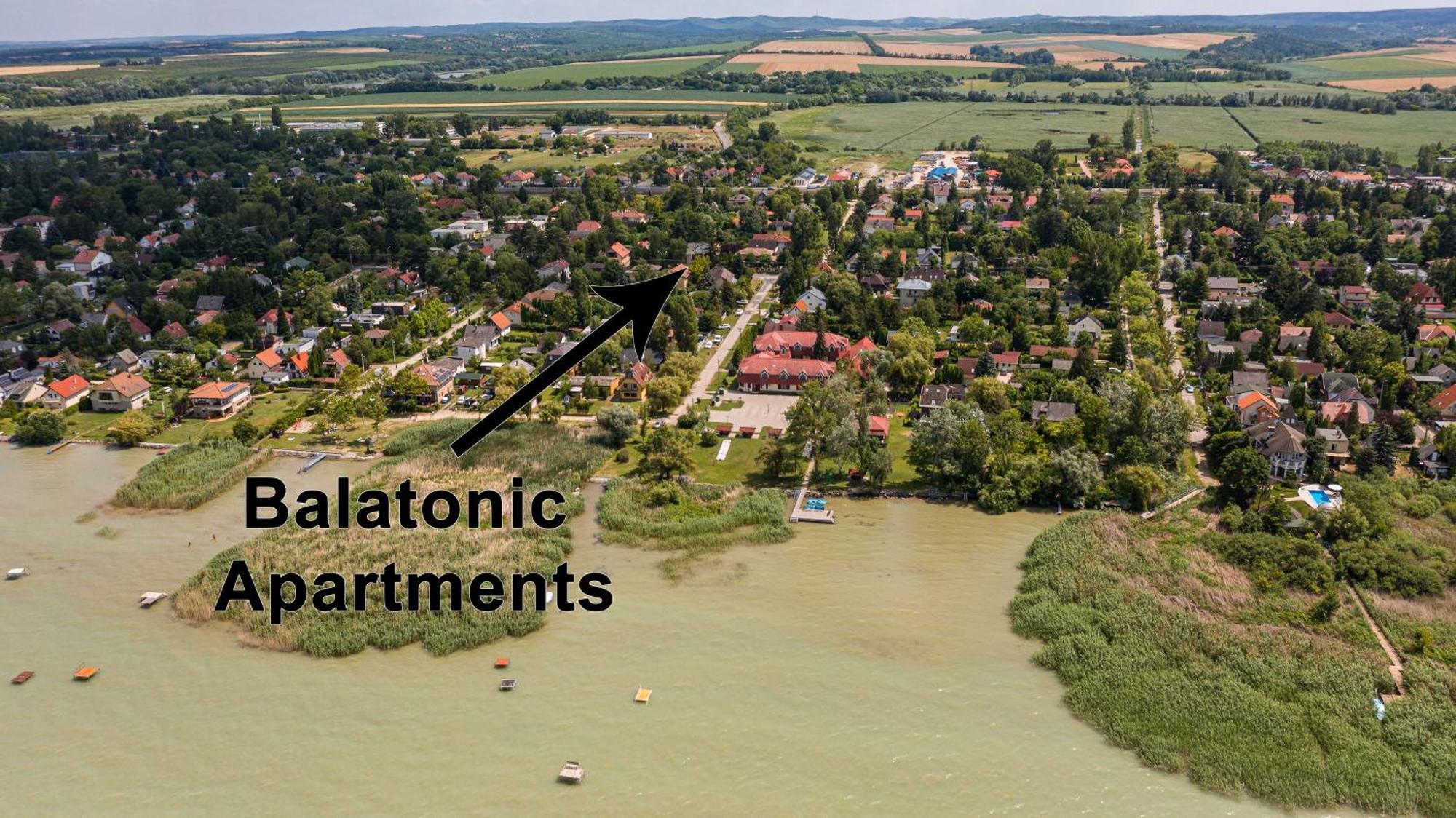 Balatonic Retro Leilighet Zamárdi Eksteriør bilde